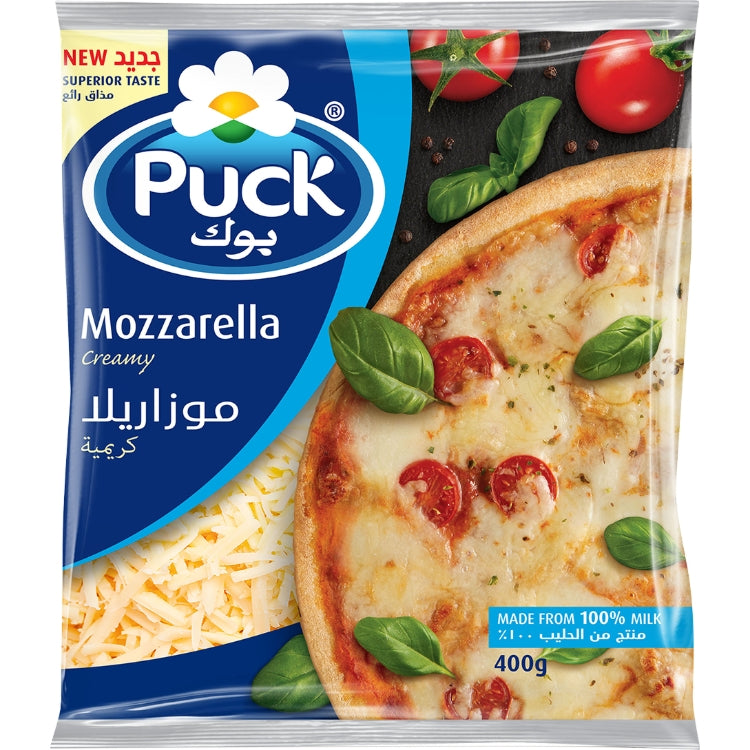 Puck Cheese Mozza Shredded 400G